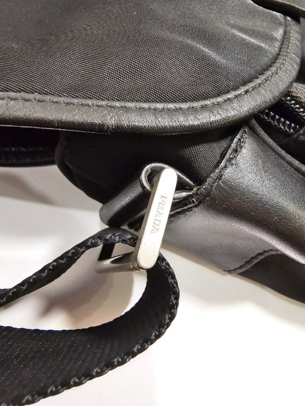Authentic Prada BT0171 Vela Sport Nylon Messenger Bag – Nero (Black) - Picture 5 of 16